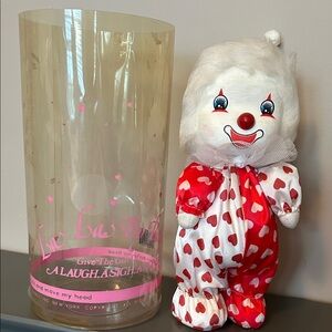 Vintage La La By Baby musical Clown Doll